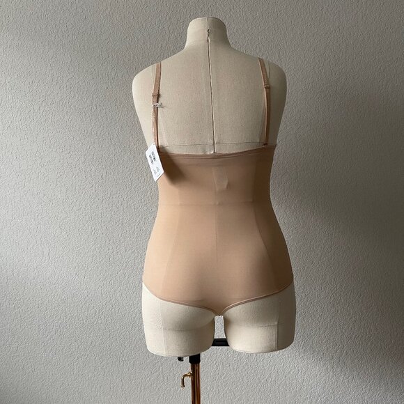 NWT Wolford Mat de Luxe Form String Body Shapewear Size Medium in Powder (nude) - Picture 4 of 14